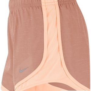 Running short, washed coral color